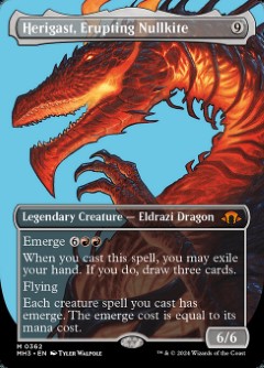 Herigast, Erupting Nullkite Modern Horizons 3 Profile Art